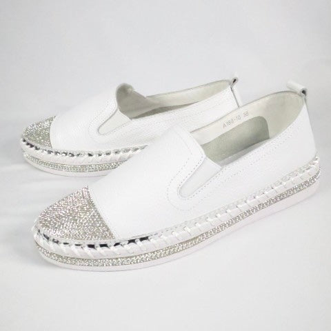 10-12-08002 つま先ラメスニーカー