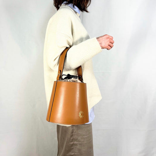 11-35-03000 RINASIMENT筒形トートバッグ